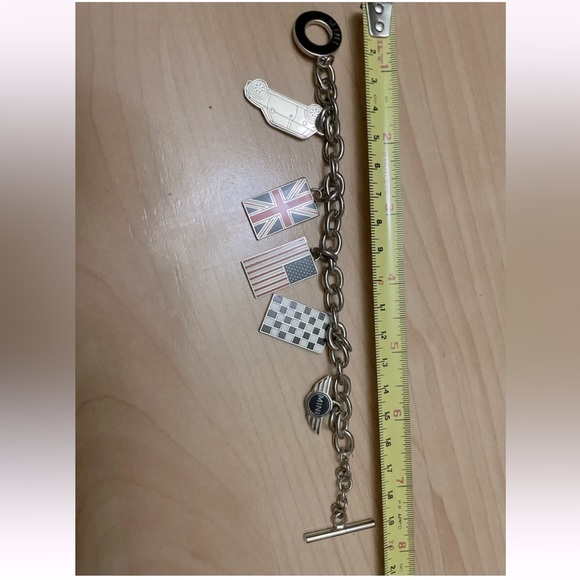 mini cooper Jewelry Mini Cooper Flag Bracelet Silver Color Poshmark